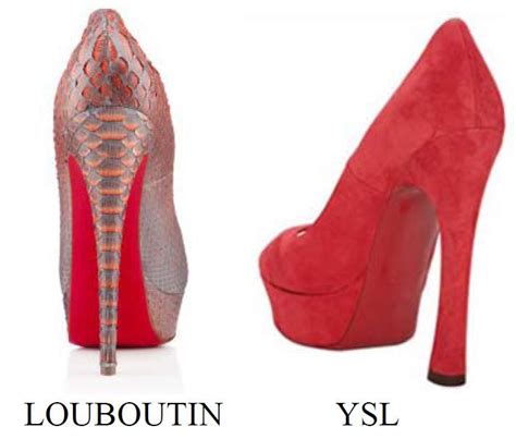 christian louboutin v ysl